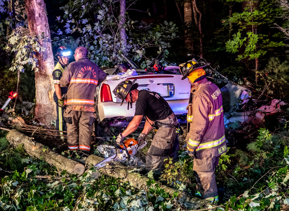 Woman seriously injured in Merrimack singlevehicle crash News